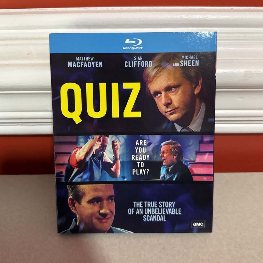 Quiz - AMC Mini Series (DVD, 2020) with SLIPCOVER, Michael Sheen